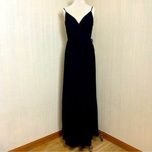 Soieblu Black 🖤 Formal Prom A-line Princess Maxi Dress Women Large